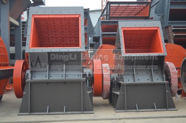 hammer crusher used for concrete recycling