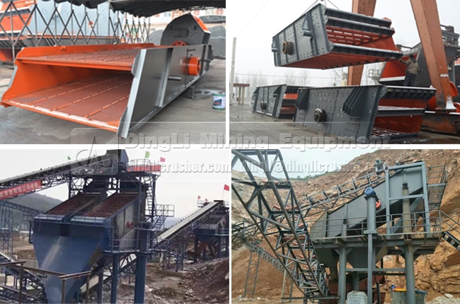 mining vibrating screen