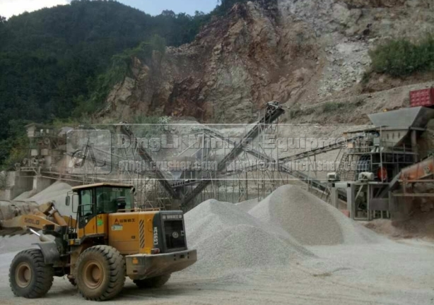 Stone Crusher Plant Production Site