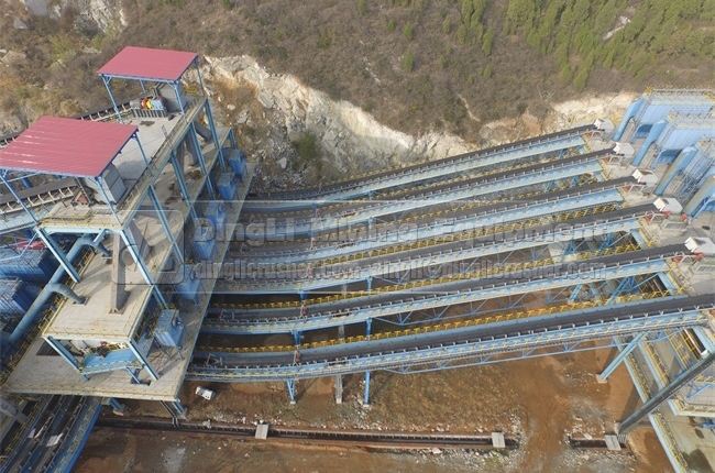 belt conveyor system, China United Cement Corp