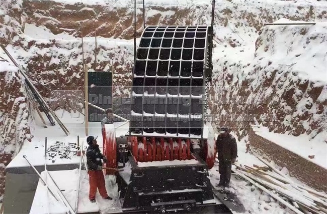 hammer crusher installation