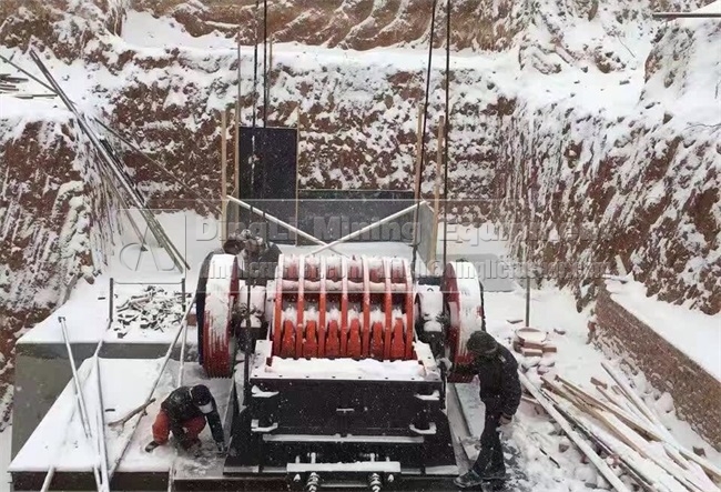 hammer crusher intallation