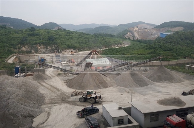 sand and gravel plant, dingli crusher