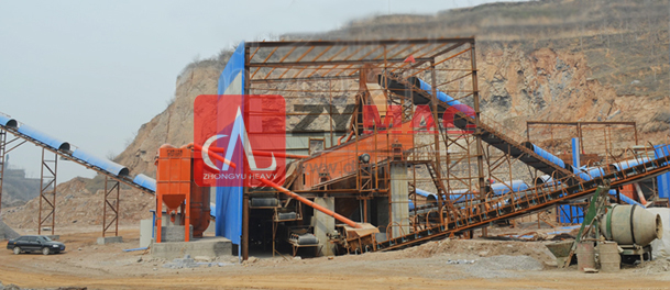 Hangzhou 600T/H aggregate production line