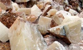 Calcite production line